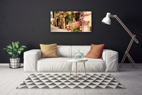 Quadro su tela Architettura della casa 100x50 cm