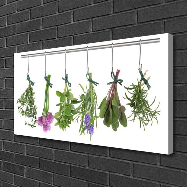 Quadro su tela Fiori, piante, natura 100x50 cm