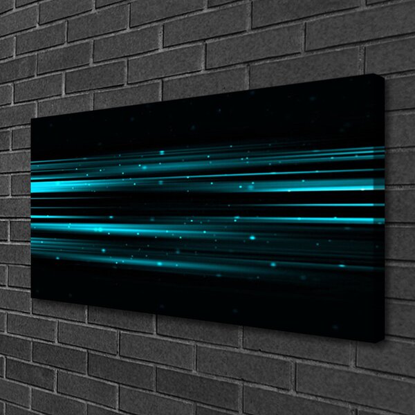 Quadro su tela Grafica di astrazione 100x50 cm