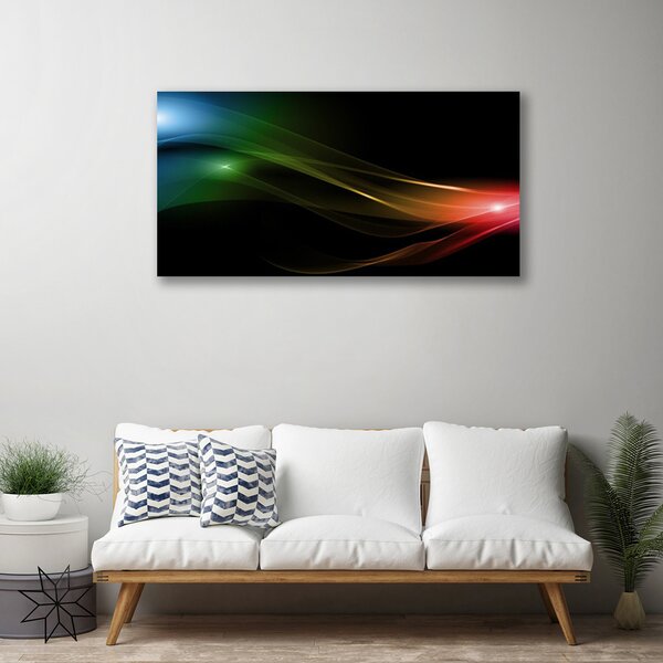Quadro su tela Grafica di astrazione 100x50 cm