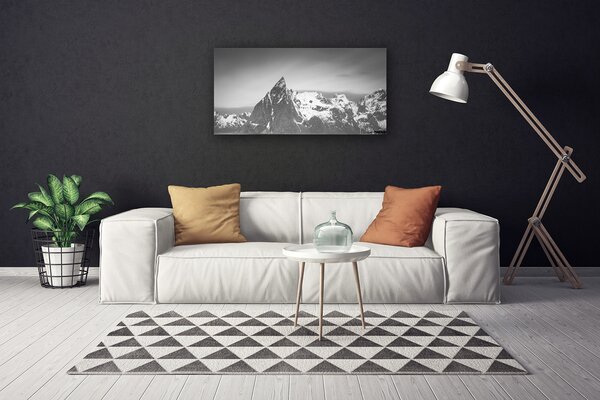 Quadro su tela Paesaggio di montagne 100x50 cm