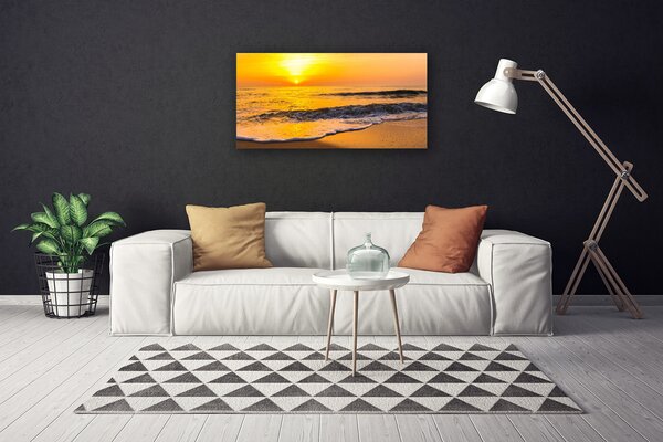 Foto quadro su tela Paesaggio marino 100x50 cm