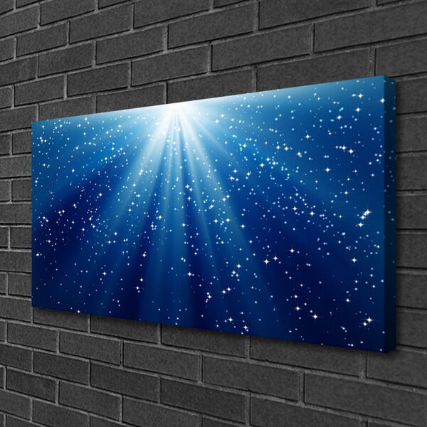 Quadro su tela Grafica di astrazione 100x50 cm