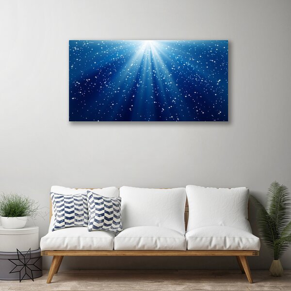 Quadro su tela Grafica di astrazione 100x50 cm