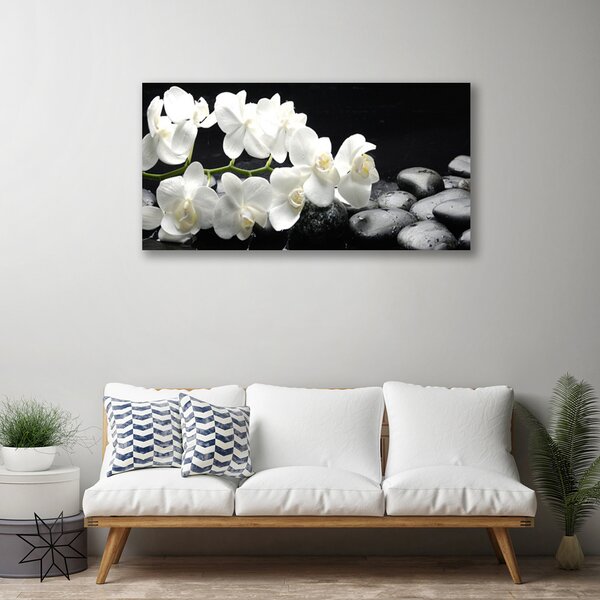 Quadro su tela Pianta di pietre di fiori 100x50 cm