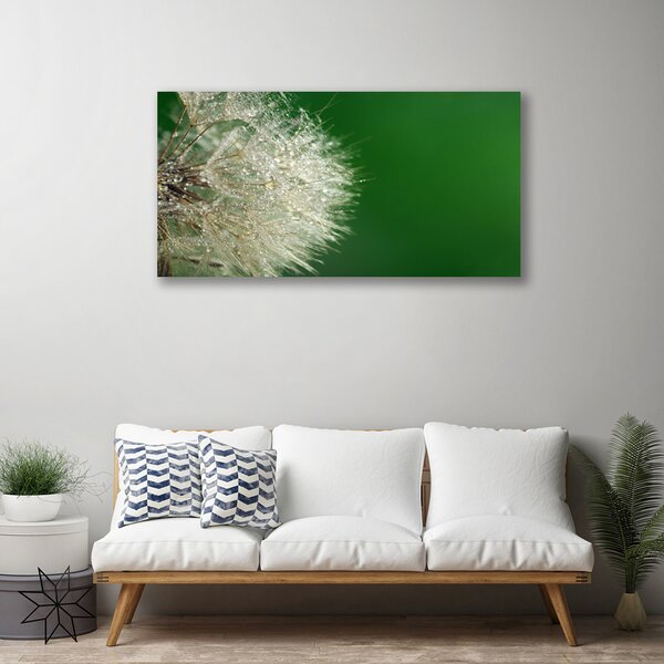 Quadro su tela Pianta di tarassaco 100x50 cm
