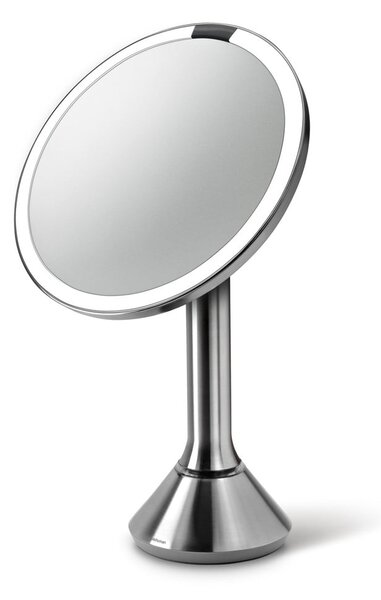 Specchio per make-up con illuminazione/con ingrandimento (5x) ø 20 cm Sensor – simplehuman