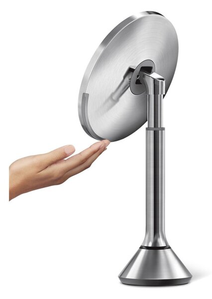 Specchio per make-up con illuminazione/con ingrandimento (5x) ø 20 cm Sensor – simplehuman