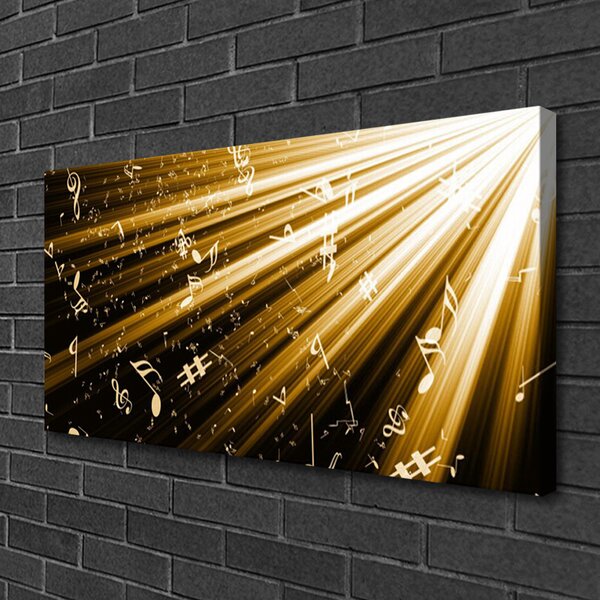 Quadro su tela Grafica di astrazione 100x50 cm
