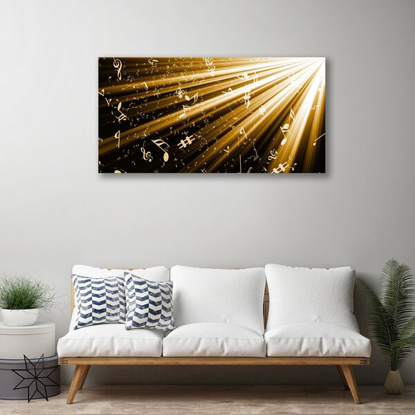 Quadro su tela Grafica di astrazione 100x50 cm