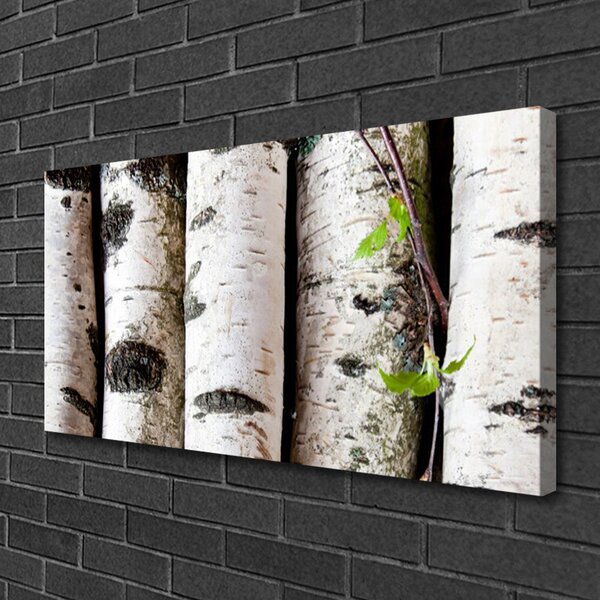 Quadro su tela Alberi della natura 100x50 cm