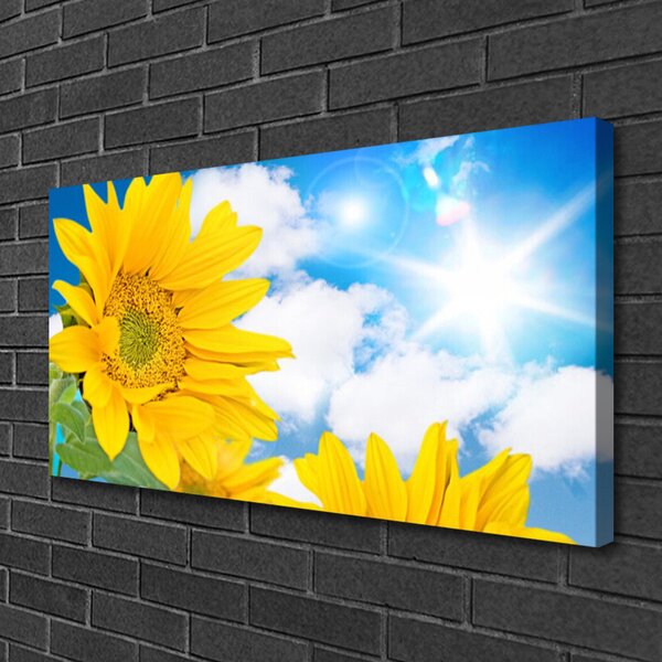 Quadro su tela Fiori, piante, natura 100x50 cm