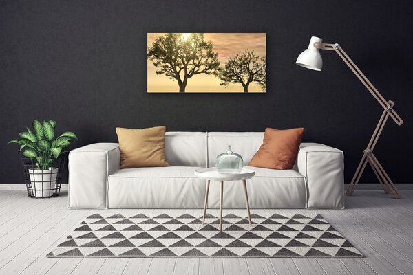 Quadro su tela Alberi della natura 100x50 cm