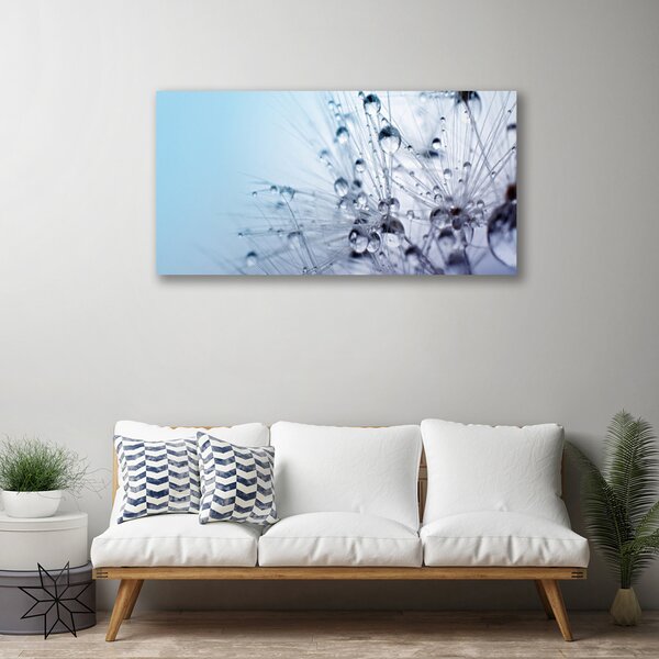 Quadro su tela Pianta di tarassaco 100x50 cm