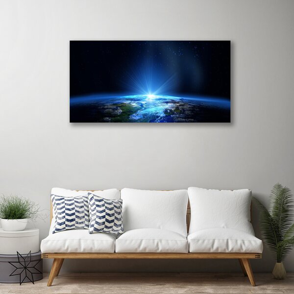 Quadro su tela Astrazione dell'universo 100x50 cm