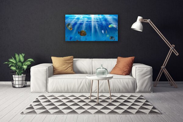 Foto quadro su tela Pesce della natura 100x50 cm