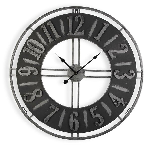 Orologio da Parete Versa Metallo (2 x 60 x 60 cm)