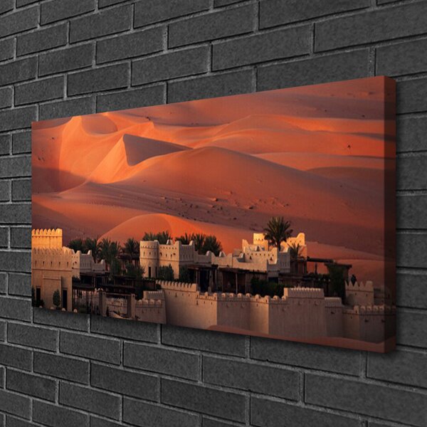Quadro su tela Architettura della città 100x50 cm