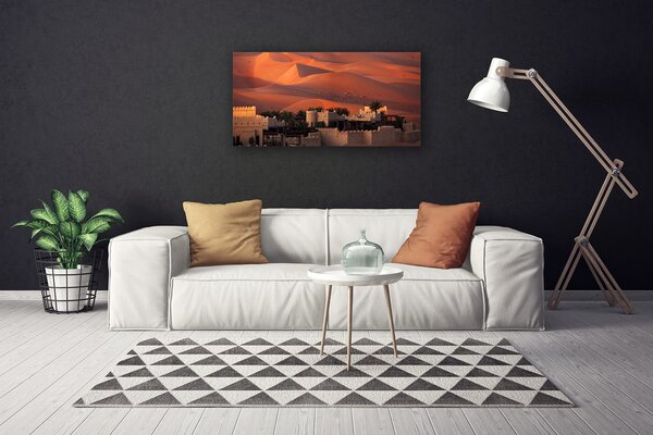 Quadro su tela Architettura della città 100x50 cm