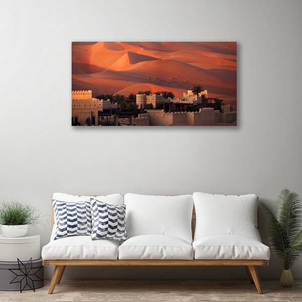 Quadro su tela Architettura della città 100x50 cm