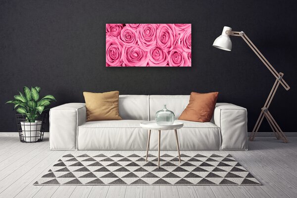 Quadro su tela Rose, fiori, piante 100x50 cm