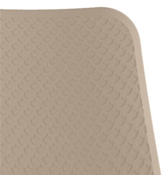 Sedia In Polipropilene Struttura in Metallo Modello COVER Dimensioni 50x58x h 85 cm colore colore Beige