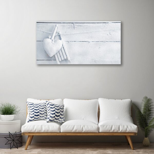 Quadro su tela Grafica di astrazione 100x50 cm