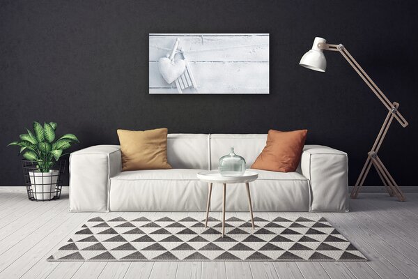 Quadro su tela Grafica di astrazione 100x50 cm