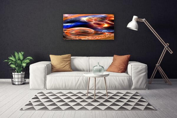 Foto quadro su tela Astrazione dell'universo 100x50 cm