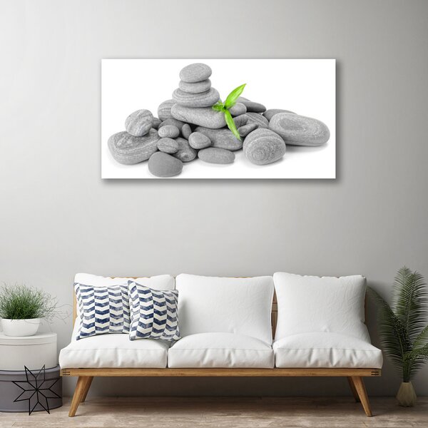 Quadro su tela Pietre d'arte 100x50 cm