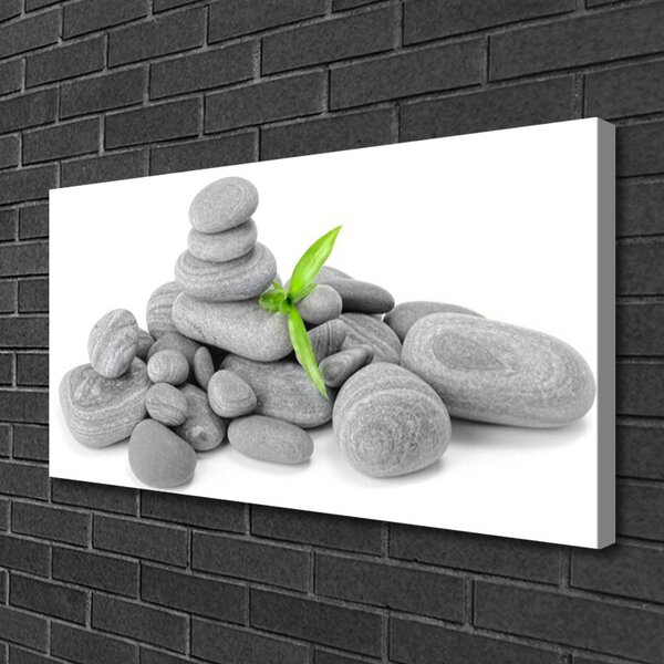 Quadro su tela Pietre d'arte 100x50 cm