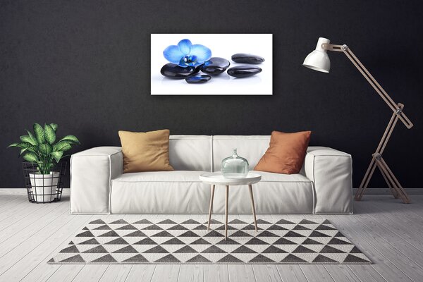 Foto quadro su tela Pietre di fiori Art 100x50 cm