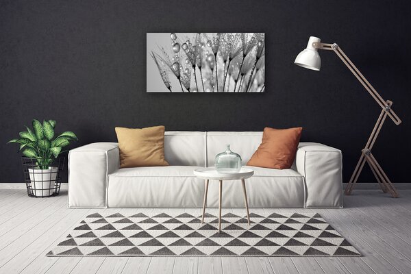 Quadro su tela Pianta di tarassaco 100x50 cm