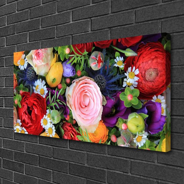 Quadro su tela Fiori, piante, natura 100x50 cm