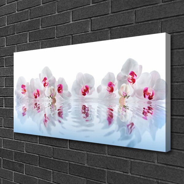 Quadro su tela Fiori Pianta Natura Art 100x50 cm