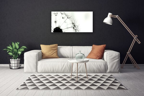 Quadro su tela Pianta di tarassaco 100x50 cm