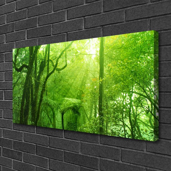 Quadro su tela Alberi della natura 100x50 cm