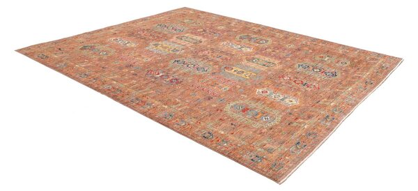 Tribal Pakistan Cornice Terracotta Terra Multicolore 238x290 Cm