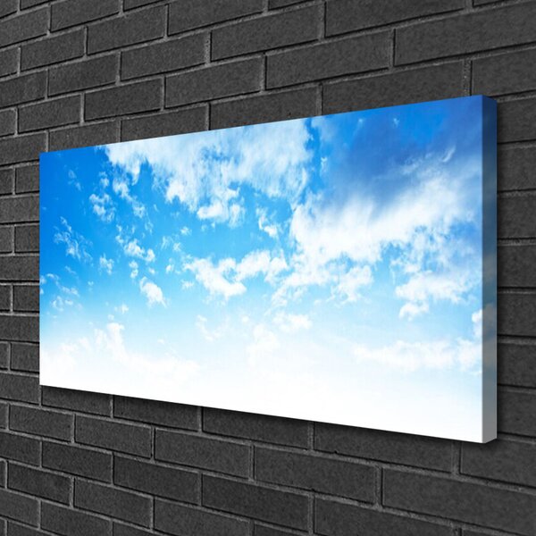 Quadro su tela Cielo, nuvole, paesaggio 100x50 cm