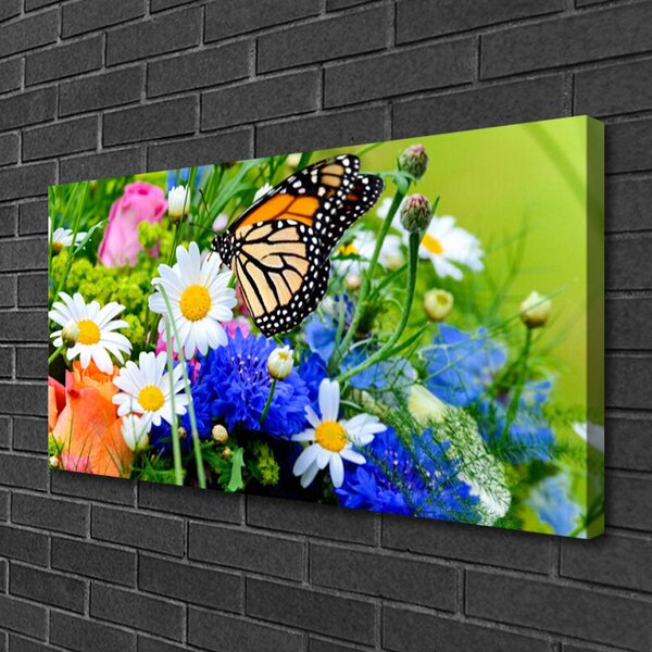 Quadro su tela Fiori, piante, natura 100x50 cm