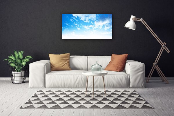 Quadro su tela Cielo, nuvole, paesaggio 100x50 cm