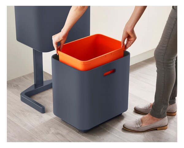 Cestino differenziato grigio grafite Totem Max, 60 l - Joseph Joseph