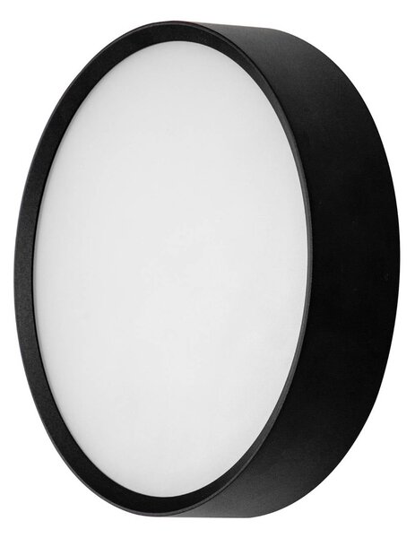 BRUMBERG Applique da esterni LED EYE aperta, nera, CCT, IP65, Nero, Corridoio, Alluminio
