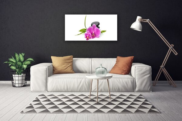 Quadro su tela Pianta di pietre di fiori 100x50 cm