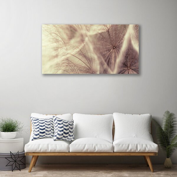 Quadro stampa su tela Pianta di tarassaco 100x50 cm