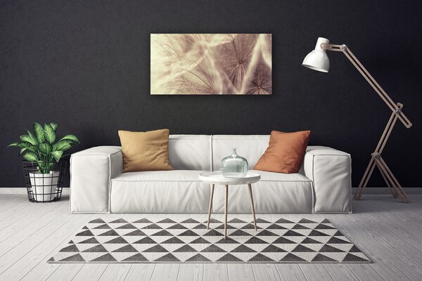 Quadro stampa su tela Pianta di tarassaco 100x50 cm