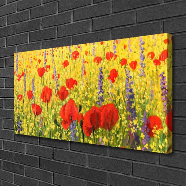 Quadro su tela Fiori, piante, natura 100x50 cm