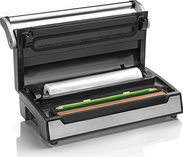 LAICA Macchina per Sottovuoto Potenza 130 Watt Aspira 22 Litri/Min con Aspirazione a Impulsi - VT3240 Xpro
