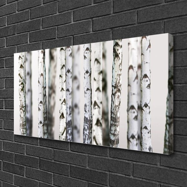 Quadro su tela Alberi della natura 100x50 cm