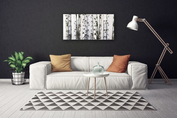 Quadro su tela Alberi della natura 100x50 cm
